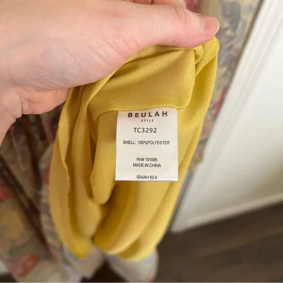 FARROW Spring Floral Whimsical Flowy Long Sleeve Christelle Maxi Dress | Size L - Picture 9 of 15